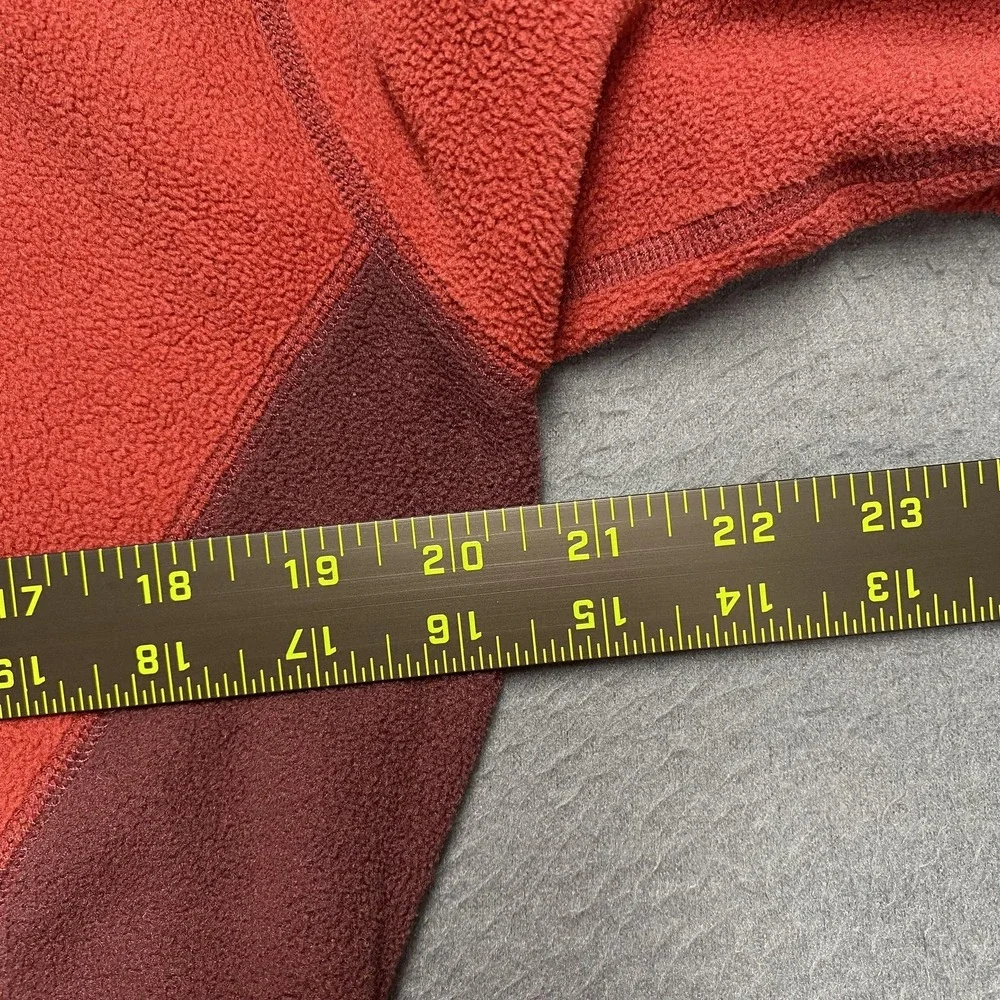 The‎ North Face Jacket Womens Medium Red WMS JAMMER JKT Fleece Full Zip Polartec